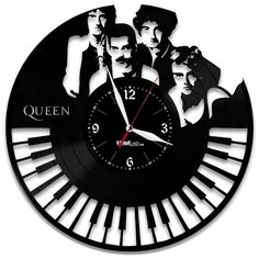 Настенные часы из виниловой пластинки "Queen" №5 Vinyl Lab