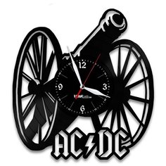 Настенные часы из виниловой пластинки "AC/DC" №3 Vinyl Lab