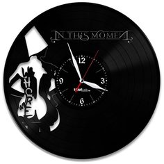 Настенные часы из виниловой пластинки "In This Moment" Vinyl Lab