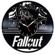 Настенные часы из виниловой пластинки "Fallout" Vinyl Lab