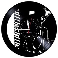 Настенные часы из виниловой пластинки "Блич" Vinyl Lab