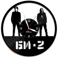Настенные часы из виниловой пластинки "Би-2" Vinyl Lab