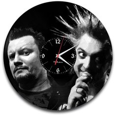 Настенные часы из виниловой пластинки "КиШ" Vinyl Lab