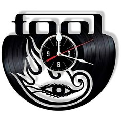 Настенные часы из виниловой пластинки "Tool" Vinyl Lab