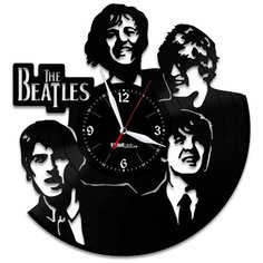 Настенные часы из виниловой пластинки "The Beatles" №5 Vinyl Lab
