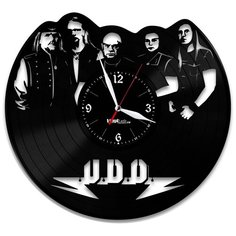 Настенные часы из виниловой пластинки "UDO" Vinyl Lab