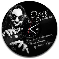 Настенные часы из виниловой пластинки "Оззи Осборн" Vinyl Lab