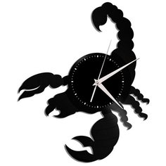 Настенные часы из виниловой пластинки "Скорпион" №1 Vinyl Lab