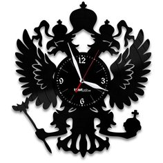 Настенные часы из виниловой пластинки "Греб России" Vinyl Lab