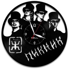 Настенные часы из виниловой пластинки "Пикник" Vinyl Lab