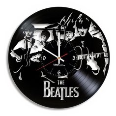 Настенные часы из виниловой пластинки "Thе Beatles" №7 Vinyl Lab