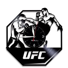 Настенные часы из виниловой пластинки "UFC" Vinyl Lab