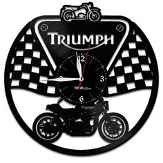 Настенные часы из виниловой пластинки "Triumph" Vinyl Lab