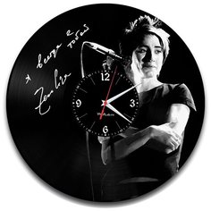 Настенные часы из виниловой пластинки "Земфира" №1 Vinyl Lab