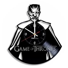 Настенные часы из виниловой пластинки "Король Ночи" Vinyl Lab