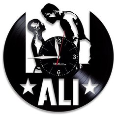 Настенные часы из виниловой пластинки "Али" Vinyl Lab