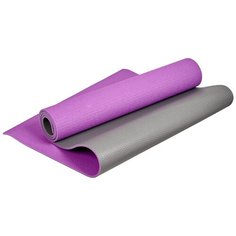 Коврик для йоги и фитнеса Bradex SF 0688, 183*61*0,6 см, двухслойный фиолетовый
