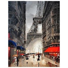 Paintboy Картина по номерам GX38879 Улица Парижа 40х50 см