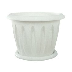 Горшок Martika Фелиция 31.9 x 24.5 см мрамор