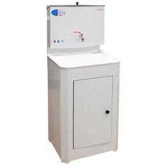 Рукомойник "Акватекс" металл. 500х450 белое золото ( БЕЗ ЭВН-20л +мойка ПЛАСТ.) в коробе