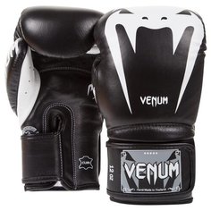 Перчатки боксерские Venum Giant 3.0 Black Nappa Leather 10 унций
