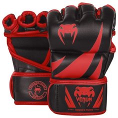 Перчатки ММА Venum Challenger Neo Black/Red M