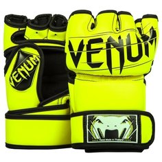 Перчатки ММА Venum Undisputed 2.0 Neo Yellow L/XL