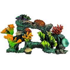Коралловый риф для аквариума Marvelous Aqva, С-002, 60х24х40см