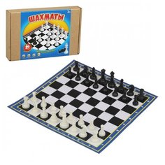 Игра настольная шахматы, в компл. игровое поле 18, 5х18, 5 см, шахматы, кор. Наша Игрушка