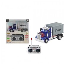 Грузовая машина р/у, 4 канала, свет, эл.пит. АА*4шт.не вх.в комплект, коробка Наша Игрушка