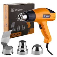 Фен строительный DEKO HG2000W, 063-4166