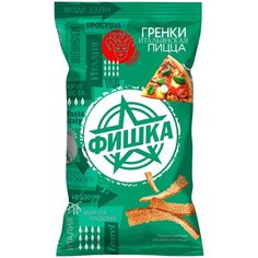 Гренки Фишка 120 г со вкусом итальянской пиццы, коробка - 20 шт.