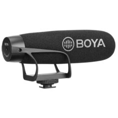 BOYA BY-BM2021 Легкий суперкардиоидный видео микрофон для смартфон