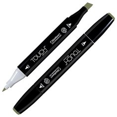 Маркер TOUCH двухсторонний на спиртовой основе 042 зеленый бронзовый