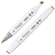Маркер TOUCH BRUSH двухсторонний на спиртовой основе 100 грецкий орех