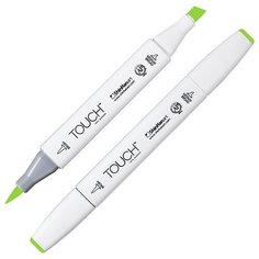 Маркер TOUCH BRUSH двухсторонний на спиртовой основе 234 зеленая листва