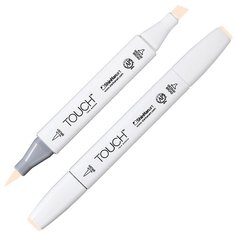 Маркер TOUCH BRUSH двухсторонний на спиртовой основе 029 бежевый тусклый