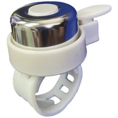 Звонок Vinca Sport (silver) - на силиконовом ремешке - велосипед - самокат - беговел
