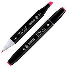 Маркер TOUCH двухсторонний на спиртовой основе 004 красный яркий