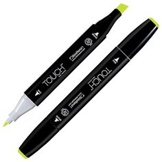 Маркер TOUCH двухсторонний на спиртовой основе 048 желто-зеленый