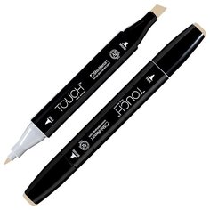 Маркер TOUCH двухсторонний на спиртовой основе 115 льняной