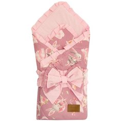 Одеяло на выписку AmaroBaby HAPPY Нежный Танец, розовый