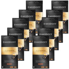 "Davidoff Cafe Elegance Espresso кофе в капсулах, 10 упаковок по 10 шт"