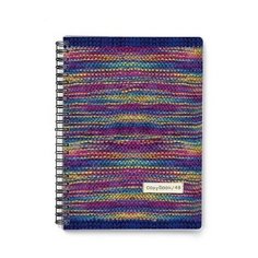 Тетрадь на гребне 48 Л. А5+ "МОДНЫЙ СВИТЕР" 4 ВИДА. Набор 4 шт. Цена за 4 шт. Альт