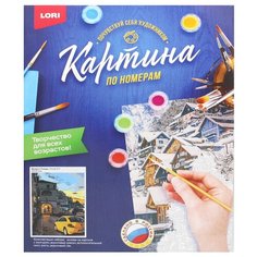 Картина по номерам на картоне "Вечер в Толедо". Lori