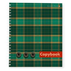 Тетрадь 80Л. А5+ ГР. "ШОТЛАНДКА" 4 ВИДА,набор 4 шт,цена за набор Альт