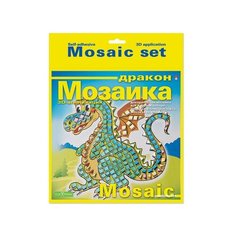 Набор декоративная мозаика №6 "ДРАКОН" Hobby Time