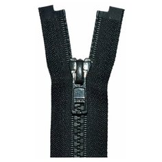 4335956/80 Застежка-молния тракторная тип 5 (5,70мм), разъемная, длина 80см, YKK (075 угольный)