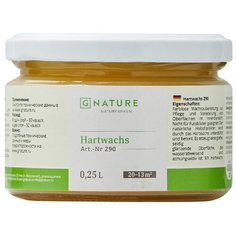 Воск GNATURE 290 Hartwachs, бесцветный, 0.25 л