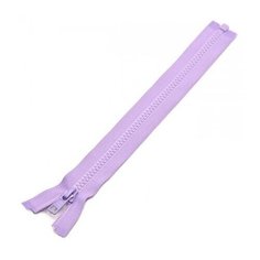 4335956/80 Застежка-молния тракторная тип 5 (5,70мм), разъемная, длина 80см, YKK (553 пастельно-сиреневый)
